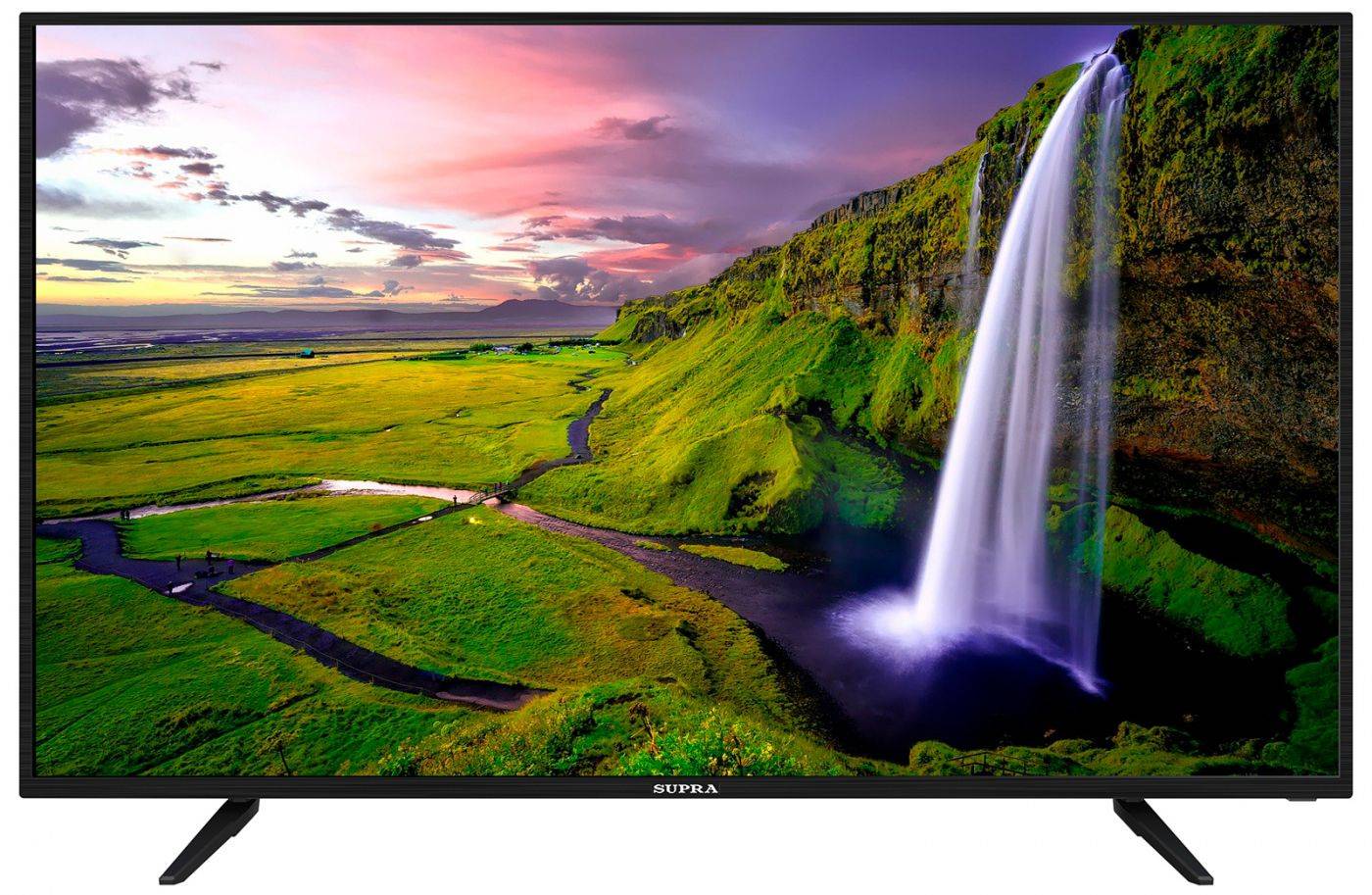 Телевизор Supra STV-LC65ST0045U, 65", DLED, 4K Ultra HD, Android, черный