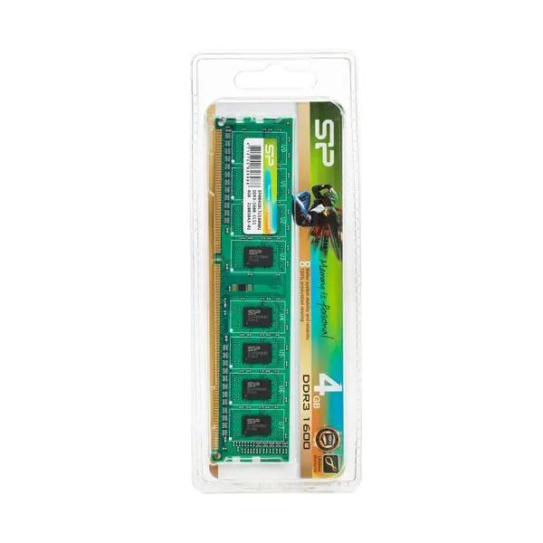 Память оперативная DDR3 Silicon Power 4Gb 1600MHz (SP004GBLTU160N02) в Москвe