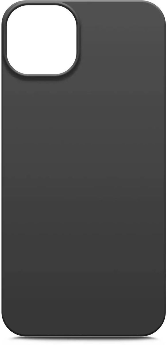 Чехол-накладка BoraSCO для смартфона Apple iPhone 14 Plus, силикон, черный (70802)