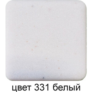 Кухонная мойка GreenStone GRS-78L-331 белый, с сифоном