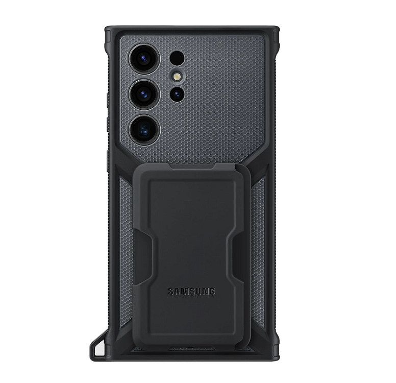 Чехол-накладка Samsung Galaxy S23 Ultra EF-RS918CBEGRU Rugged Gadget Case Титан