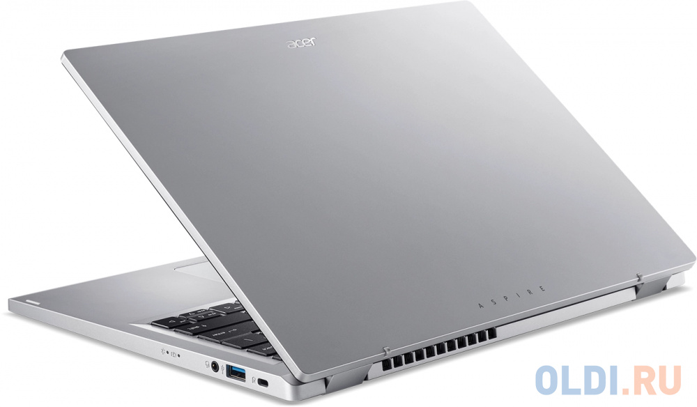 Ноутбук Acer Aspire 3 A314-42P-R7LU Ryzen 7 5700U 8Gb SSD512Gb AMD Radeon 14" IPS WUXGA (1920x1200) noOS silver WiFi BT Cam (NX.KSFCD.006)
