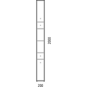 Пенал Corozo Энри 20 белый (SD-00000582) в Москвe