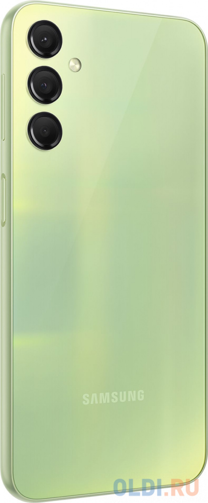 Смартфон Samsung SM-A245F Galaxy A24 128Gb 4Gb зеленый моноблок 3G 4G 2Sim 6.4" 1080x2340 Android 13 50Mpix 802.11 a/b/g/n/ac NFC GPS GSM900/1800