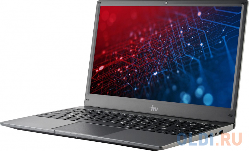 Ноутбук IRU 14TLHC Core i3 1115G4 8Gb SSD512Gb Intel UHD Graphics 14" IPS FHD (1920x1080) noOS grey WiFi BT Cam (1996898)