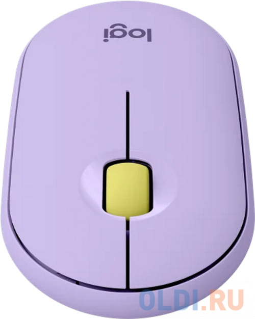 Мышь/ Logitech M350 Pebble Bluetooth Mouse - LAVENDER LEMONADE в Москвe