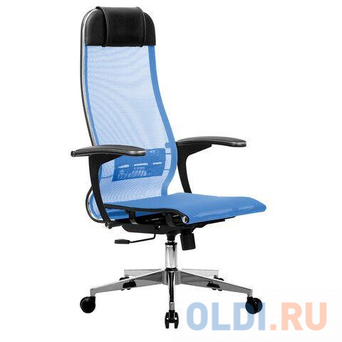 Кресло офисное Метта К-4-Т голубой