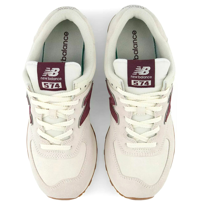 Кроссовки New Balance 574 р.9.5 US White U574NOW