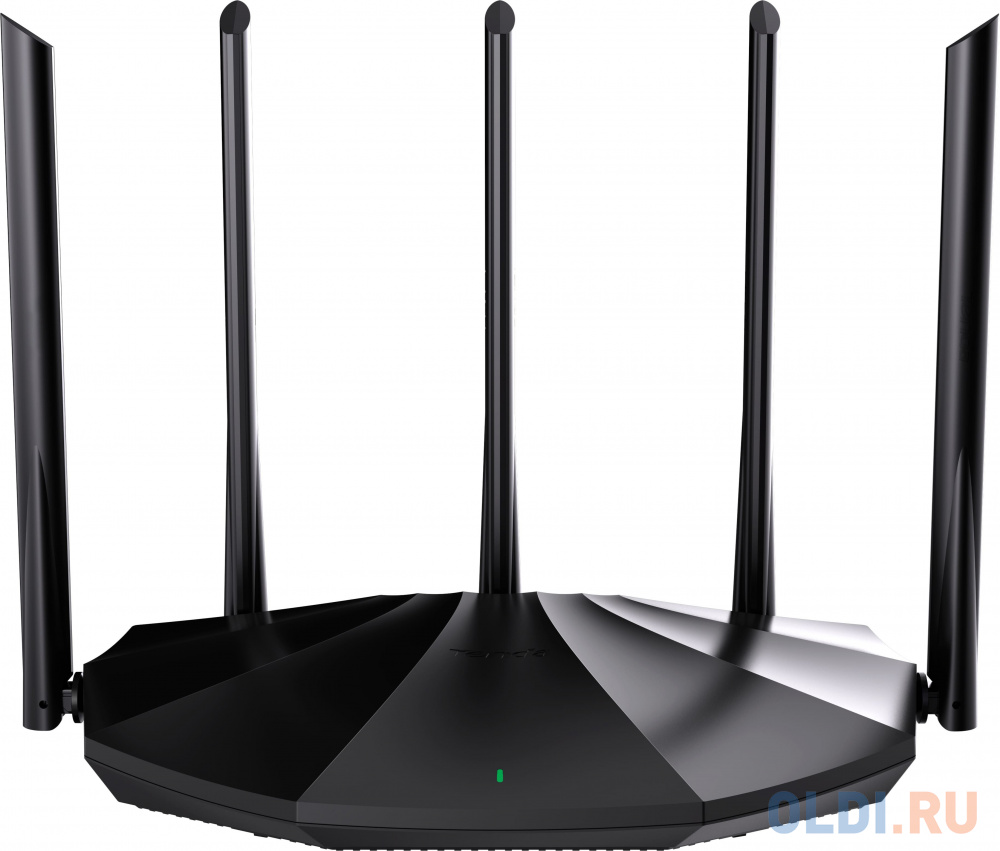 Беспроводной маршрутизатор Tenda TX2 PRO 802.11ax 1201Mbps 2.4 ГГц 5 ГГц 3xLAN черный