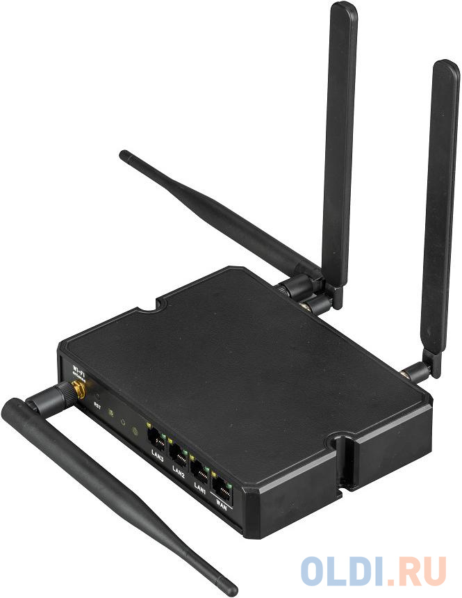 Беспроводной маршрутизатор Tricolor TR-3G/4G-router-02 802.11bgn 300Mbps 2.4 ГГц 3xLAN черный