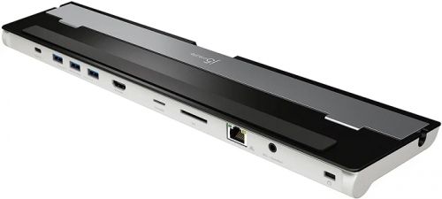 Док-станция j5create USB-C 4K HDMI Docking Station with Power Delivery, HDMI, USB Type-C, 3xUSB 3.0, AUX, Micro SD, SD, T-Flash и RJ-45, серый (JCD533)