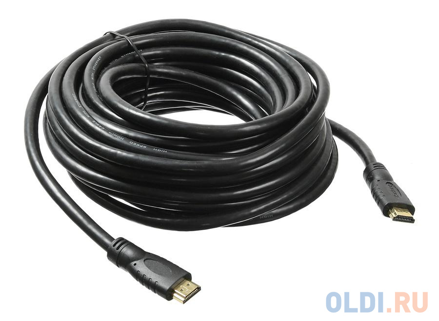 Кабель HDMI 10м Бюрократ BHP HDMI 2.0-10 круглый черный