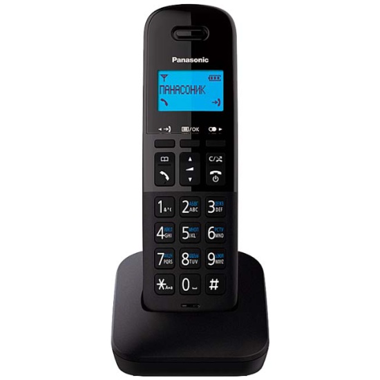 Радиотелефон Panasonic KX-TGB610RUB, DECT, АОН, черный (KX-TGB610RUB)