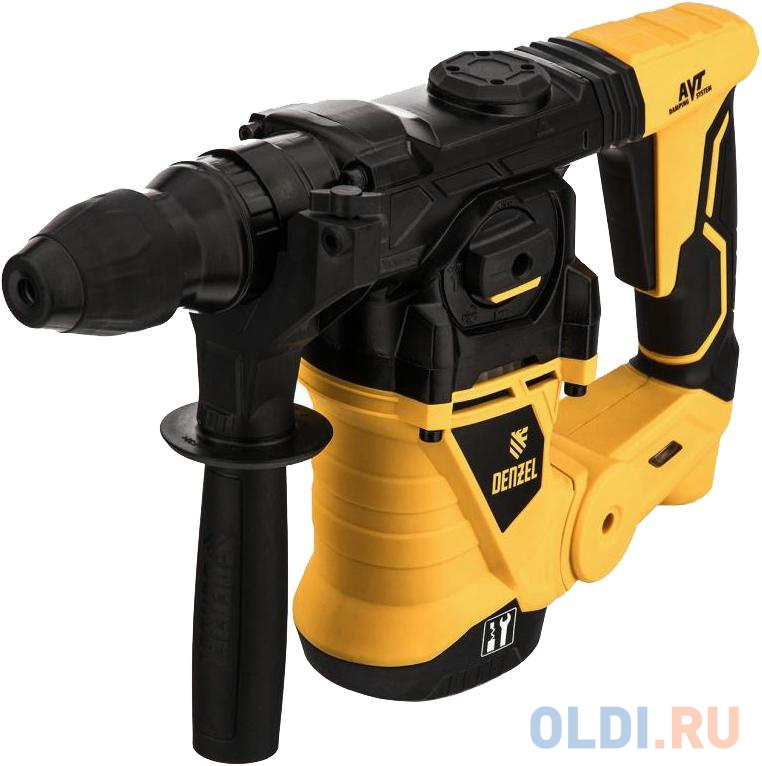 Перфоратор электрический RHV-1250-30, SDS-plus, 1250 Вт, 5 Дж, 3 плюс 1 реж.// Denzel