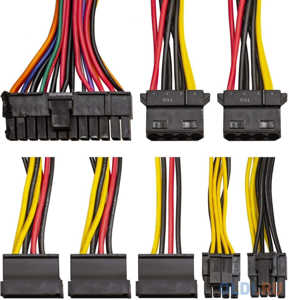 Блок питания 300W ExeGate F300AS (Flex ATX, for ITX case, APFC, КПД 80% (80 PLUS), 4cm fan, 24pin, 4+4pin, 3xSATA, 2xIDE)