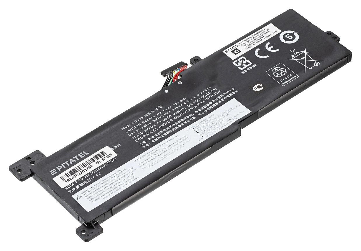 Аккумуляторная батарея Pitatel BT-2926 для Lenovo, 7.5V, 4.6 А·ч, 27Wh, черный (BT-2926)