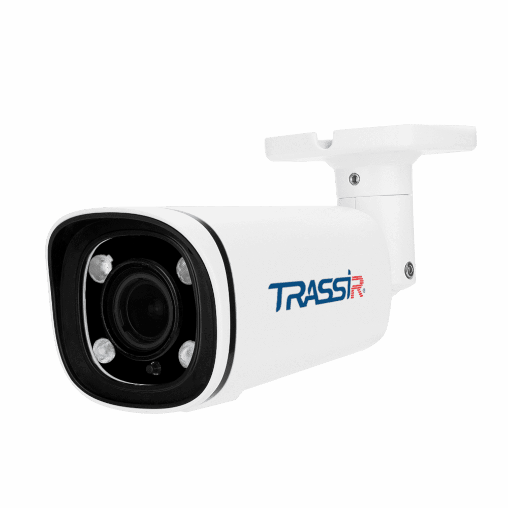IP-камера Trassir TR-D2153IR6 v2 2.7 мм - 1.35 см, уличная, корпусная, 5Мпикс, CMOS, до 2560x1920, до 15 кадров/с, ИК подсветка 60м, POE, -40 °C/+60 °C, белый (TR-D2153IR6 v2 2.7-13.5)