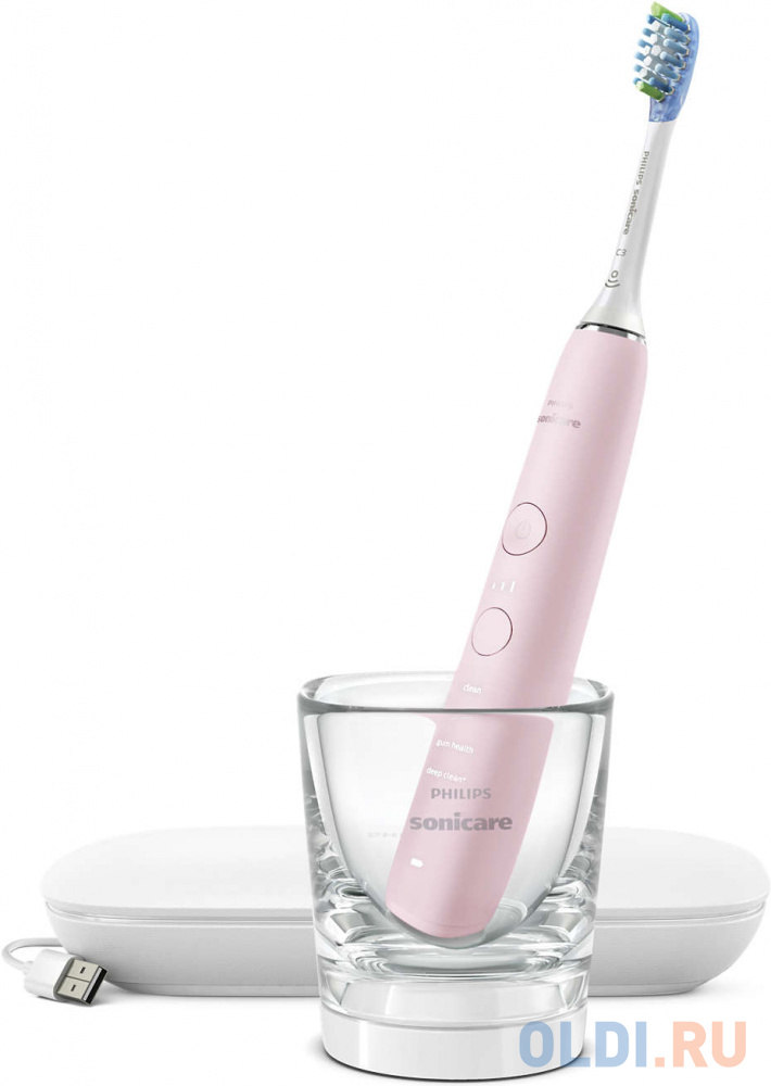 Зубная щетка электрическая Philips Sonicare DiamondClean HX9911/29 розовый в Москвe