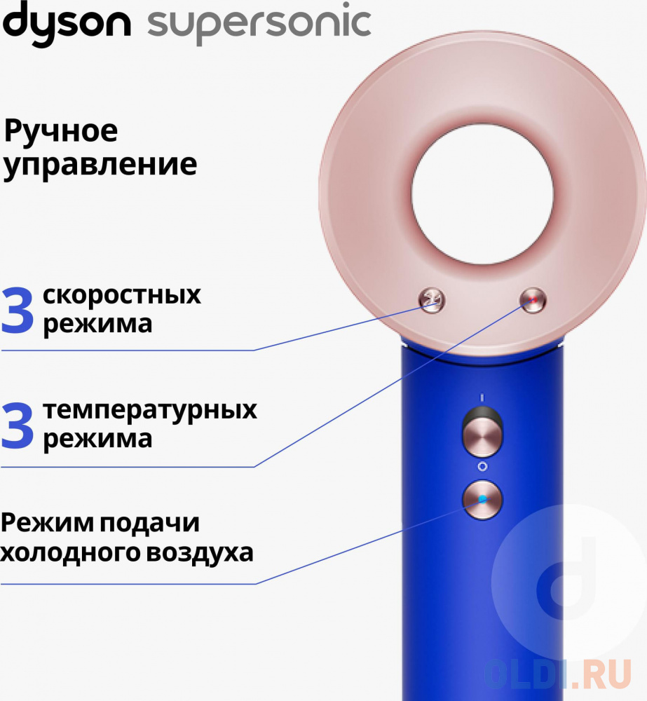 Фен Dyson Supersonic HD07 Blush Blue EU