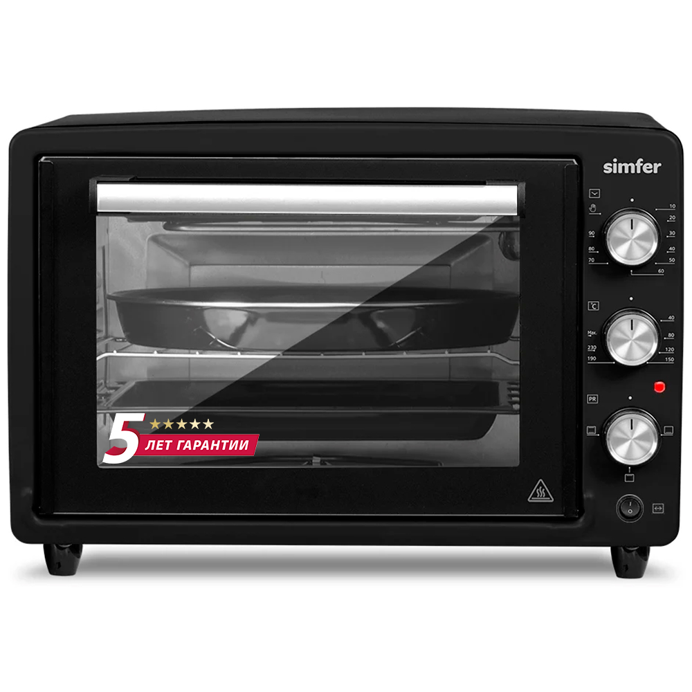 Мини-печь Simfer M3406 Albeni Comfort, 4 режима работы, с вертелом