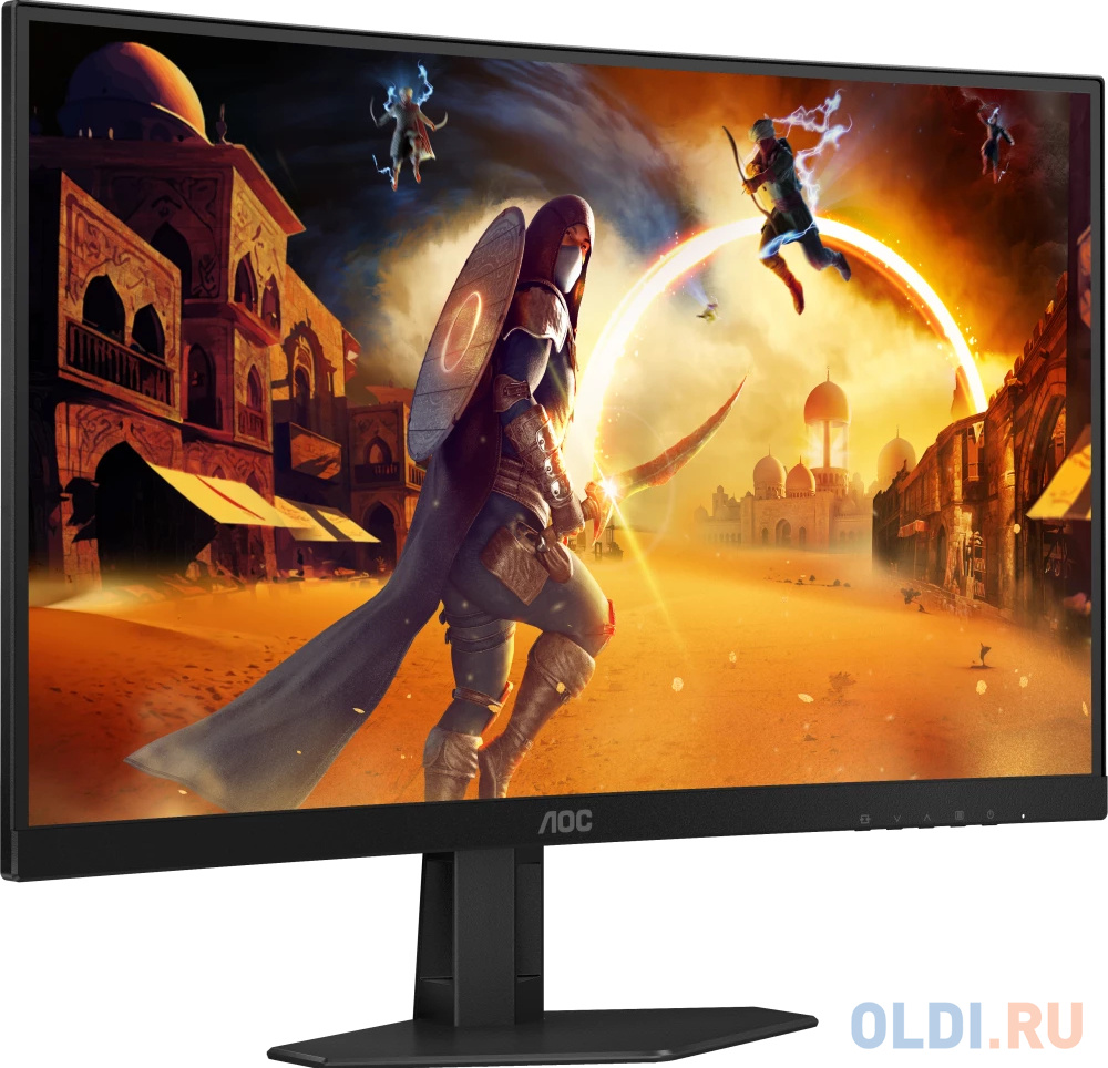 Монитор 27&quot; AOC C27G4ZXE Black (VA, изогнутый, 1920x1080, 280Hz, 0.3 ms, 178°/178°, 300 cd/m, 80M:1, +2xHDMI 2.0, +DisplayPort 1.4)