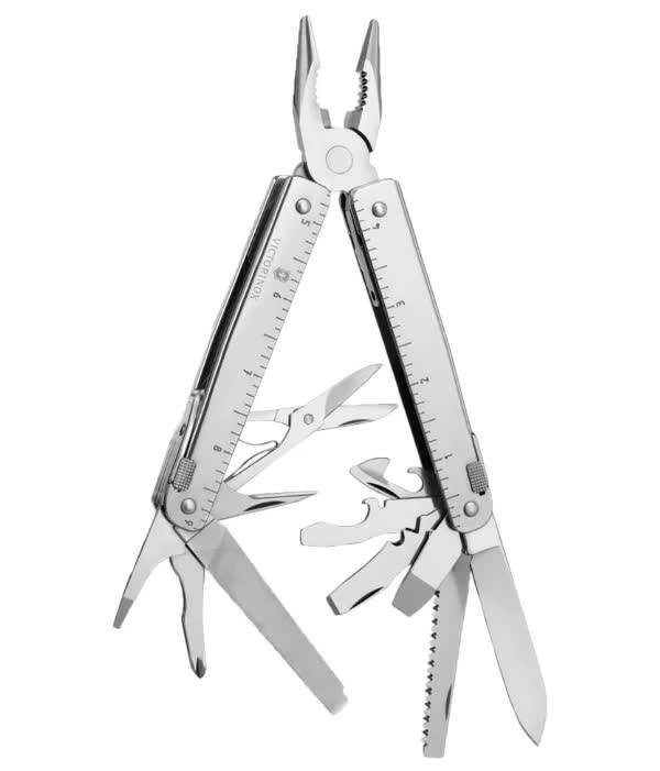 Мультитул Victorinox SwissTool X (3.0327.H), 115 мм, 26 функций, синтетический чехол