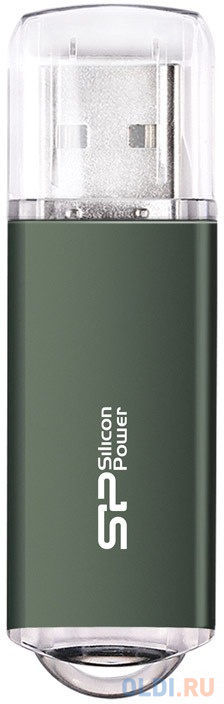 Флеш накопитель 64Gb Silicon Power Ultima II, USB 2.0, Зеленый в Москвe