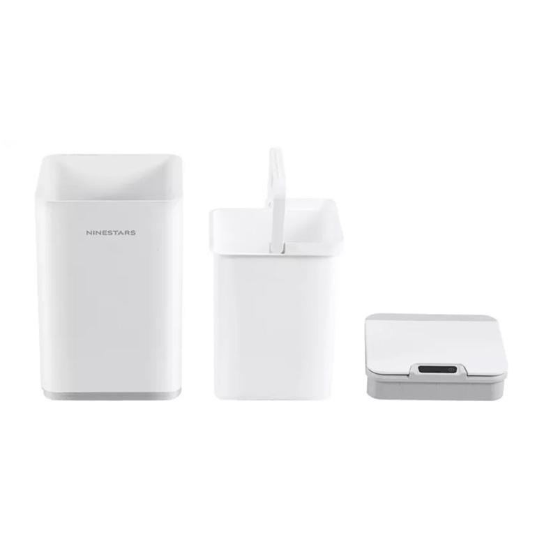 Мусорное ведро Xiaomi Ninestars Waterproof Sensor Trash Can 10L DZT-10-35S White