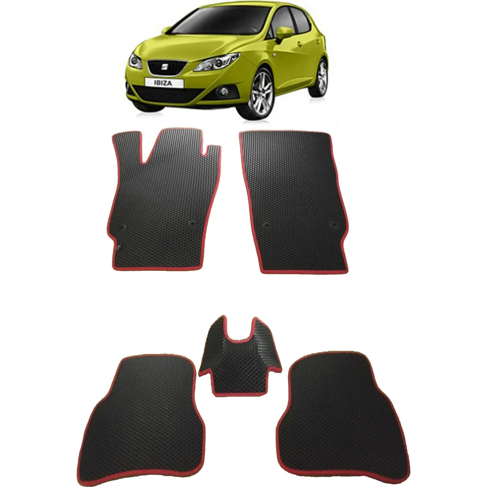 Ковры в салон автомобиля seat ibiza iv хэтчбек 2008 - 2017 Eva Smart 2491-B1B2-S <vendorcode>