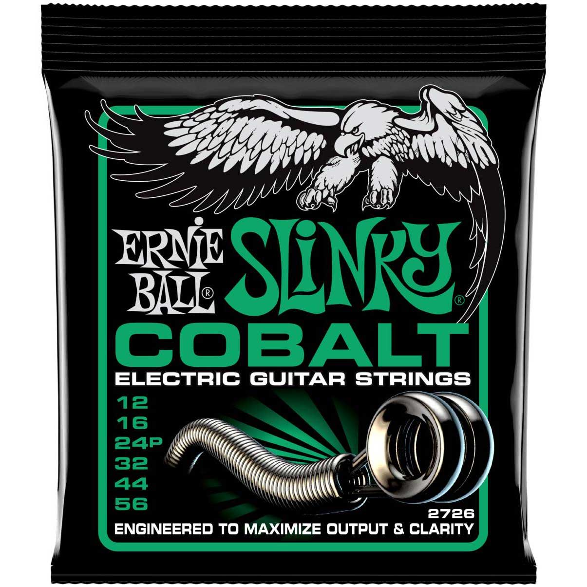 Струны для электрогитары ERNIE BALL 2726 Cobalt Slinky Not Even 12-56