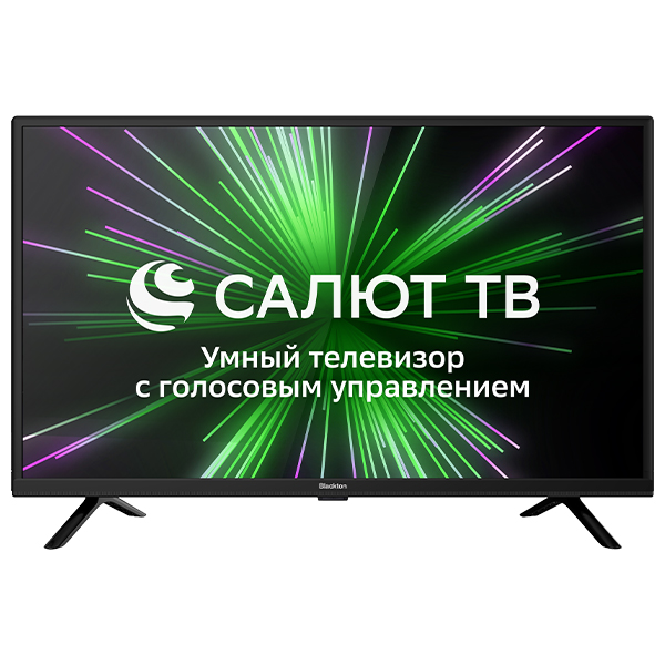 Телевизор 32" Blackton Bt 32S09B , HD, 1366x768, DVB-T /T2 /C, HDMIx3, USBx2, WiFi, Smart TV, черный ( Bt 32S09B )