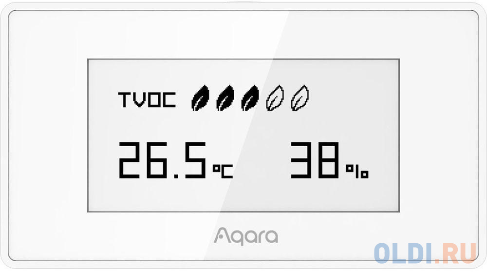 Датчик: AQARA TVOC Air quality monitor/Монитор качества воздуха/Протокол связи: Zigbee/питание CR2032/Температура/Влажность/качество воздуха AAQS-S01