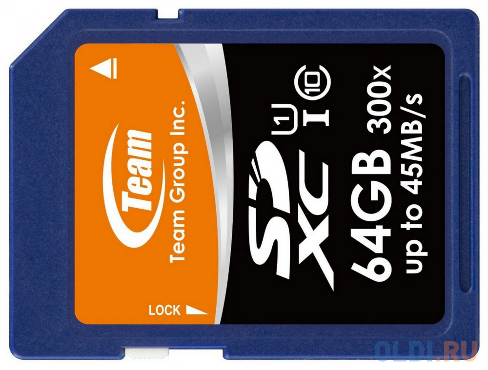 Карта памяти SDXC 64GB class 10 Team TSDXC64GUHS01