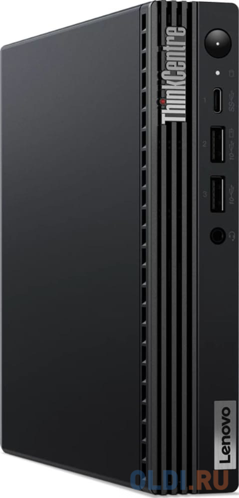 Неттоп Lenovo ThinkCentre Tiny M70q-4 slim i5 13400T (1.3) 16Gb SSD256Gb UHDG 730 noOS GbitEth WiFi BT 90W kb мышь клавиатура черный (12E4S7KF00)