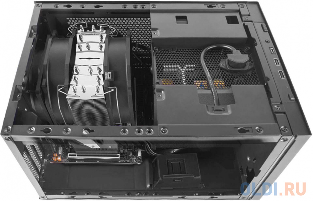 Корпус mini-ITX SilverStone SST-SG15B Без БП чёрный