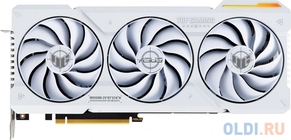 Видеокарта ASUS TUF-RTX4070TIS-O16G-WHITE-GAMING /RTX4070TIS ,HDMI*2,DP*3,16G,D6X