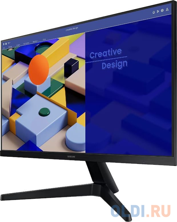 LCD Samsung 23.8" S24C312EAI черный {IPS 1920x1080 75Hz 5ms 250cd 1000:1 D-Sub HDMI} [LS24C312EAIXCI]