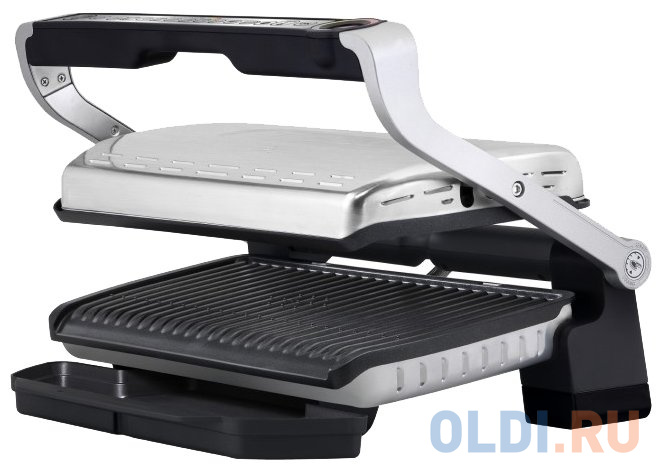 Электрогриль Tefal Optigrill + XL серебристый чёрный GC722D34