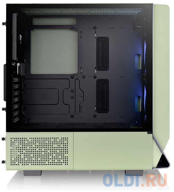 Корпус Thermaltake Ceres 300 TG ARGB Matcha зеленый без БП ATX 7x140mm 5x180mm 2xUSB3.0 audio bott PSU