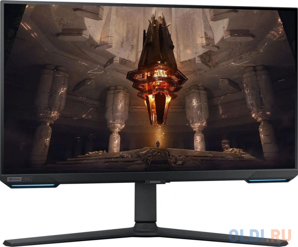 Монитор Samsung 28" Odyssey G7 S28BG700EI черный IPS LED 16:9 HDMI M/M полуматовая HAS Piv 300cd 178гр/178гр 3840x2160 144Hz FreeSync Premium Pro