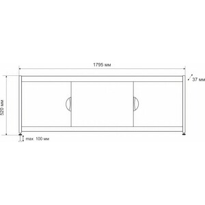 Ванна стальная Kaldewei Cayono 751 Easy-Clean 180x80 с экраном Emmy Малибу и ножками в Москвe