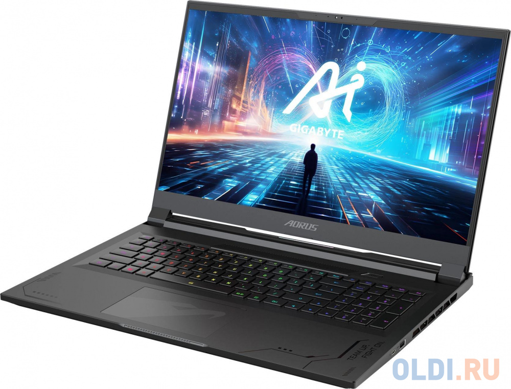 Ноутбук Gigabyte Aorus 17X AZG Core i9 14900HX 32Gb SSD2Tb NVIDIA GeForce RTX4090 16Gb 17.3" IPS QHD (2560x1440) Windows 11 Home black WiFi BT Ca в Москвe