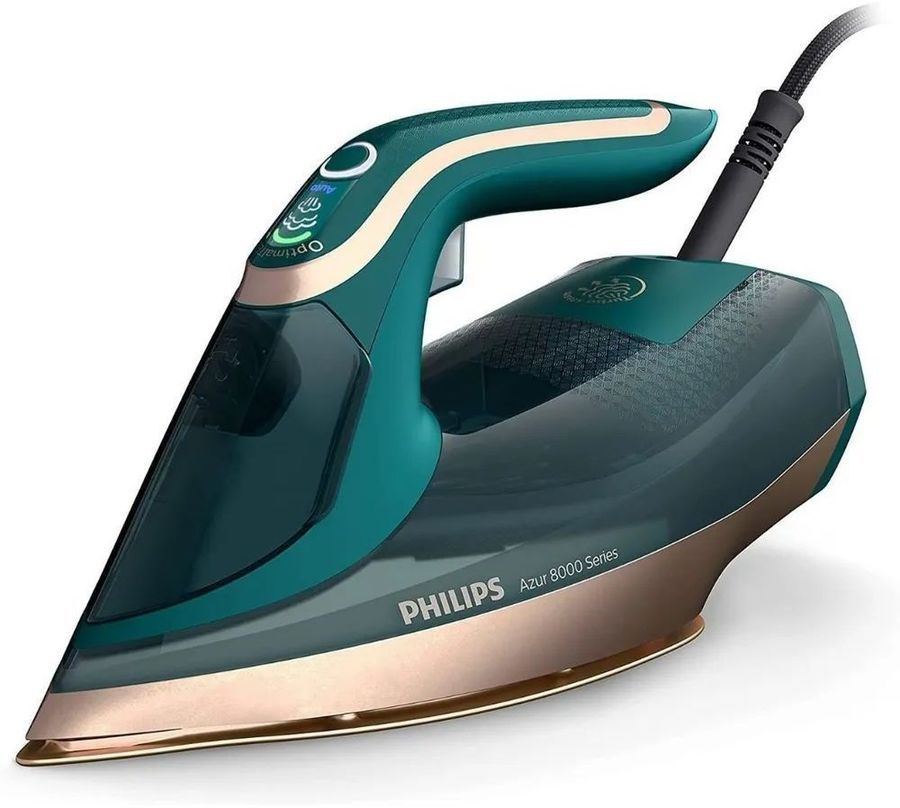 Утюг Philips Azur 8000 Series DST8030/70 3 кВт, длина шнура 2.5 м, зеленый