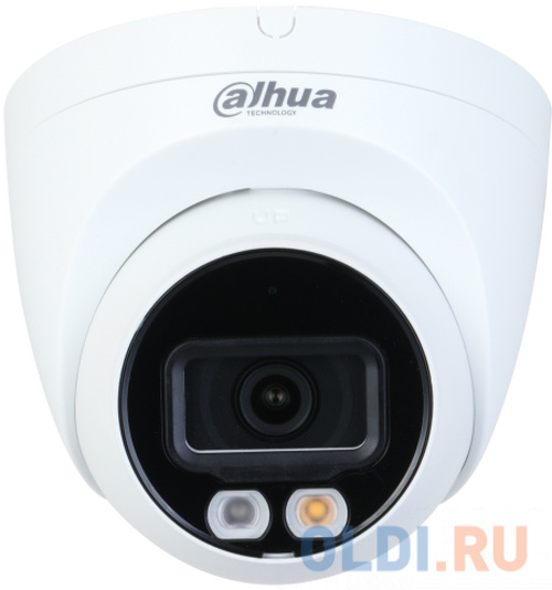 Видеокамера Dahua DH-IPC-HDW2449TP-S-IL-0280B уличная купольная IP-видеокамера 4Мп 1/2.7” CMOS объектив 2.8мм в Москвe