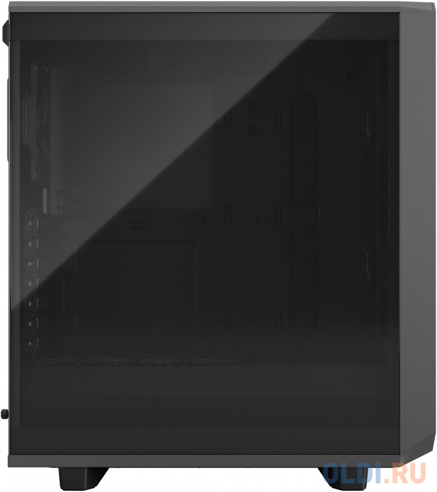 Корпус ATX Fractal Design Meshify 2 Compact Gray TG Light Без БП чёрный в Москвe