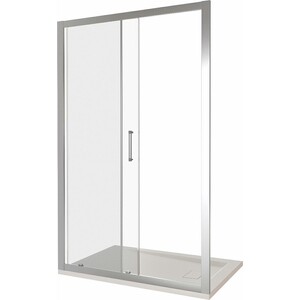 Душевая дверь Good Door Latte WTW 110х185 прозрачная, хром матовый (WTW-110-C-WE) в Москвe