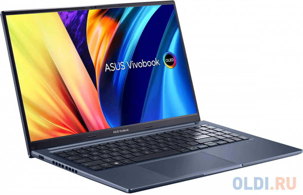 Ноутбук ASUS Vivobook 15X OLED X1503ZA-L1501 Intel Core i3-1220P/8Gb/SSD512Gb/15.6&quot;/OLED/FHD/noOS/quiet blue (90NB0WY1-M00R80)