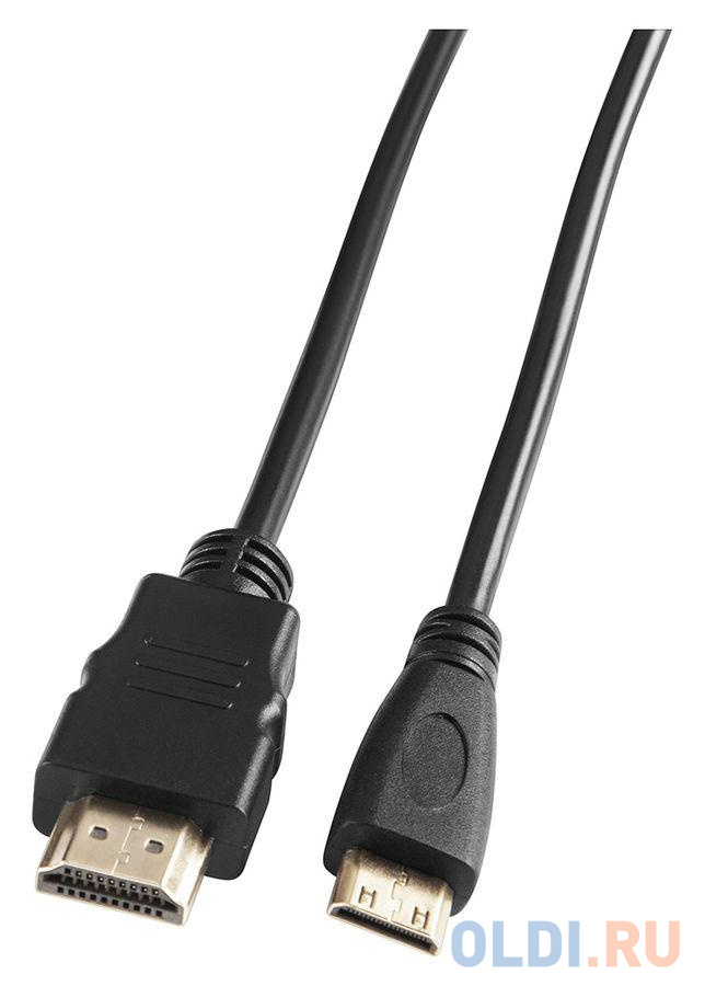 Кабель аудио-видео Buro mini-HDMI (m)/HDMI (m) 3м. черный (BHP-MINHDMI-3) в Москвe