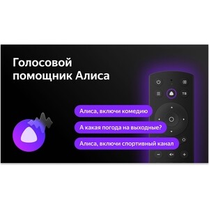 Телевизор BBK 32LEX-7264/TS2C Яндекс.ТВ черный (32'', HD, 60Гц, SmartTV, WiFi)