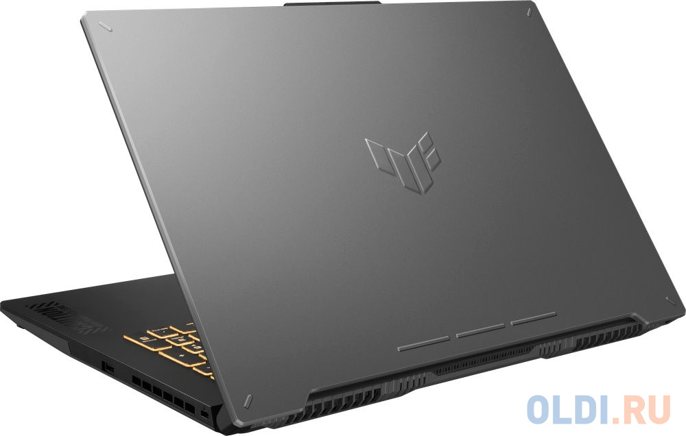 Ноутбук Asus TUF Gaming F17 FX707VV-HX150 Core i7 13700H 16Gb SSD1Tb NVIDIA GeForce RTX4060 8Gb 17.3" IPS FHD (1920x1080) noOS grey WiFi BT Cam (